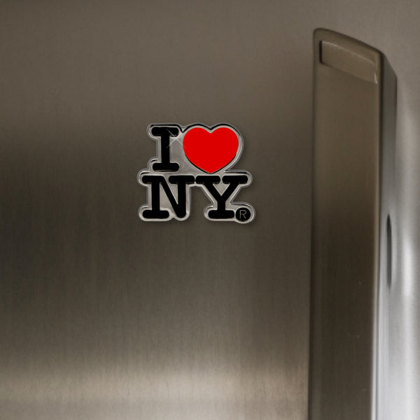 Metal I LOVE New York Magnet - Shop I LOVE NY