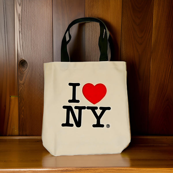 I LOVE NY Tote Bag Natural - Shop I LOVE NY