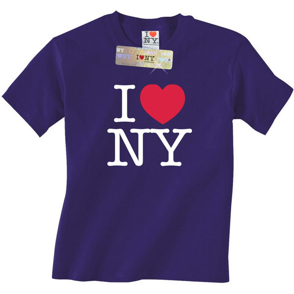 Purple I LOVE NY T-Shirt - Shop I LOVE NY