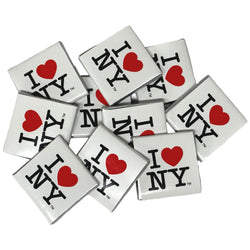 I Love NY Chocolate Squares
