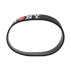 I LOVE NY Rubber Bracelet (Black)