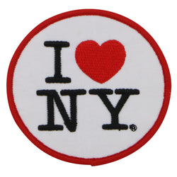 I LOVE NY Patch Embroidered