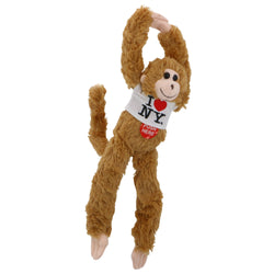 I LOVE NY Monkey Plush 12 Inches