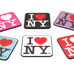 I LOVE NY 6 Piece Coaster Set