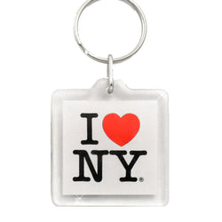 Metal I LOVE NY Teddy Bear Key Chain - Shop I LOVE NY