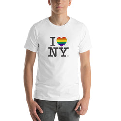 Louis Vuitton viert Pride-maand met regenboog op winkel New York