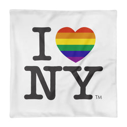 I LOVE NY Pride Square Pillow Case