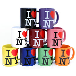 I LOVE NY Mugs 11 oz Ceramic