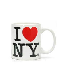 White I LOVE NY Mini Mug Espresso