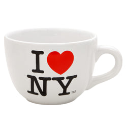I LOVE NY Soup Mug in White