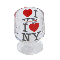 Mini I LOVE NY Brandy Glass