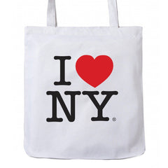 I LOVE NY Tote Bag (White) - Shop I LOVE NY