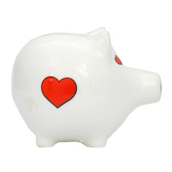 I LOVE NY Ceramic Piggy Bank Souvenir