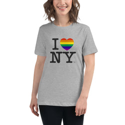 I LOVE NY PRIDE Woman's Relaxed Fit T-Shirt
